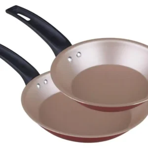 Conjunto de Frigideiras Antiaderente Panelux de Alumínio Magnific Cereja 2 Peças