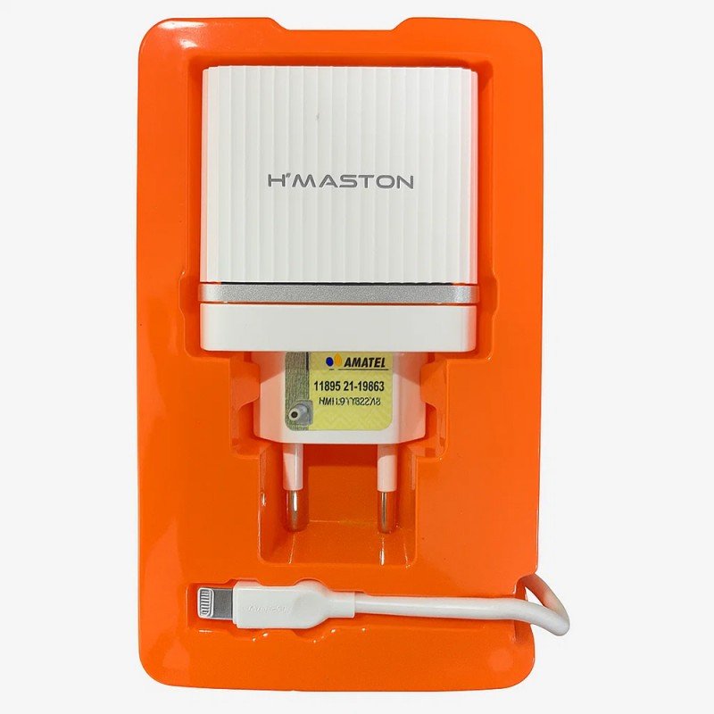 Carregador Turbo Cabo Tipo IOS 1 Metro 4.8A Com 2 Entradas USB - Imagem 2