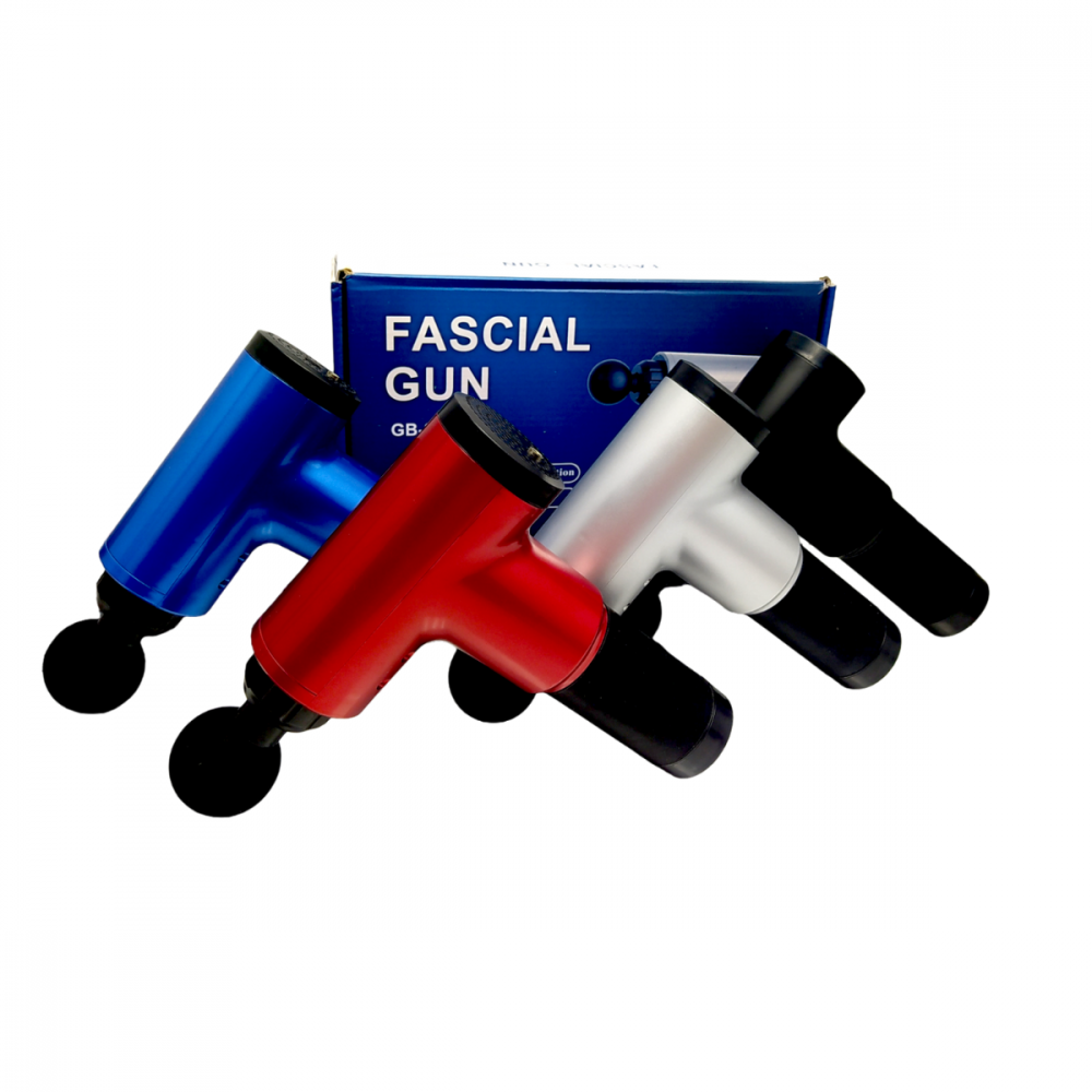 Pistola Massageadora Muscular Portátil 6 Velocidades Fascial Gun Liberação Miofascial GB-820