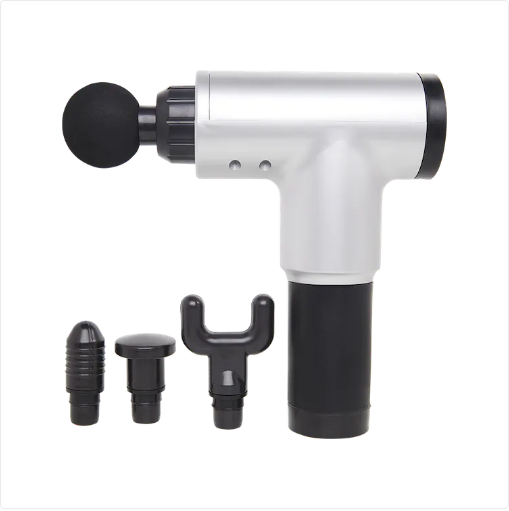 Pistola Massageadora Muscular Portátil 6 Velocidades Fascial Gun Liberação Miofascial GB-820 - Imagem 3